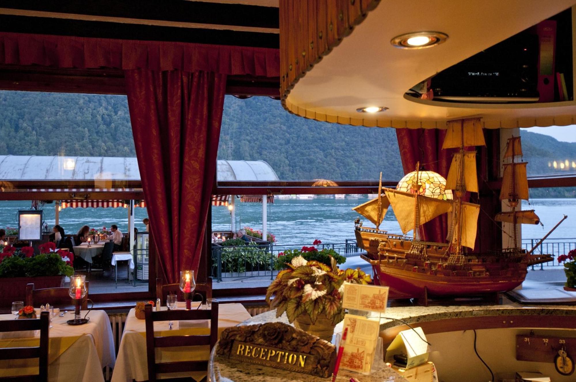 Albergo Ristorante Della Posta Morcote Kültér fotó