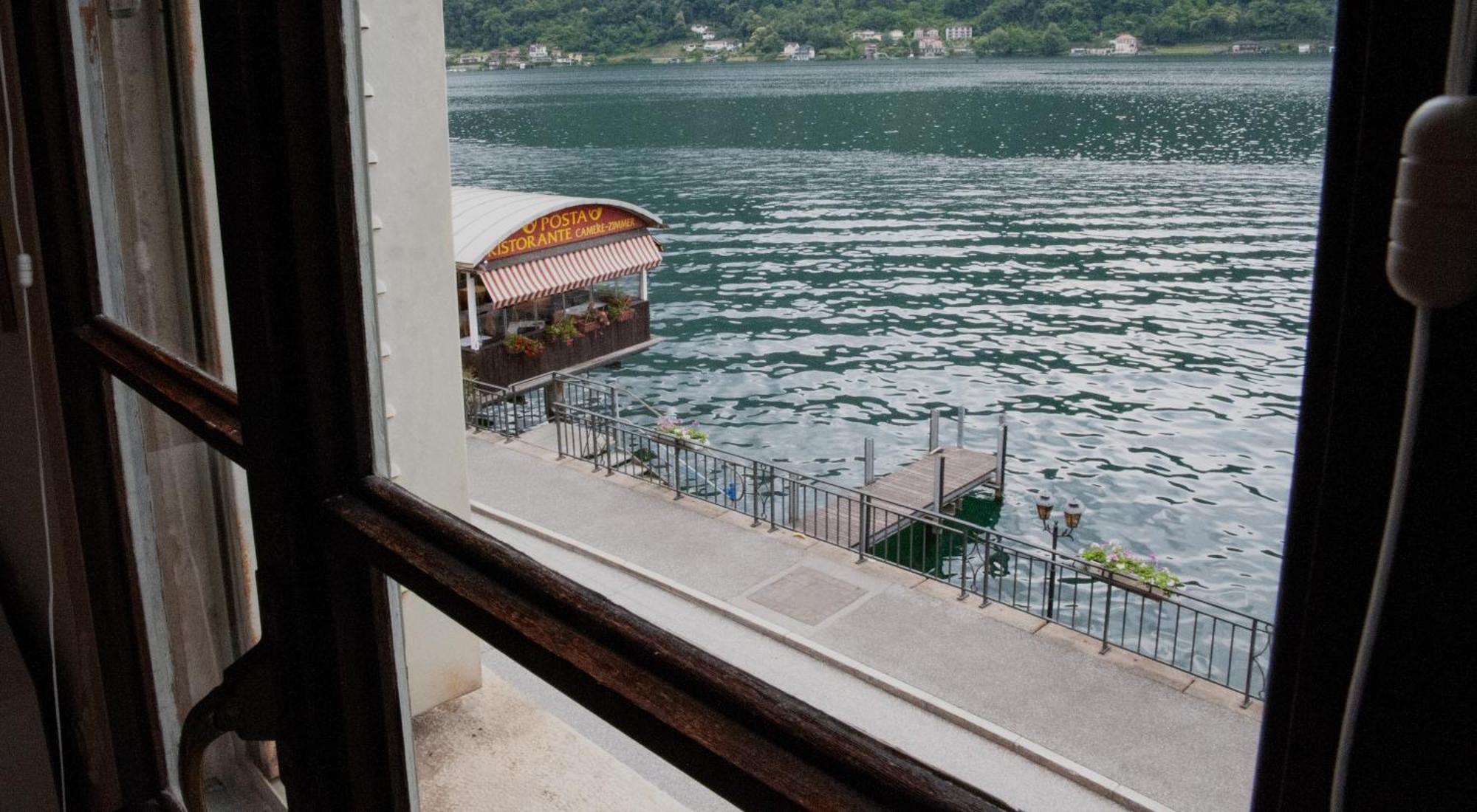 Albergo Ristorante Della Posta Morcote Kültér fotó