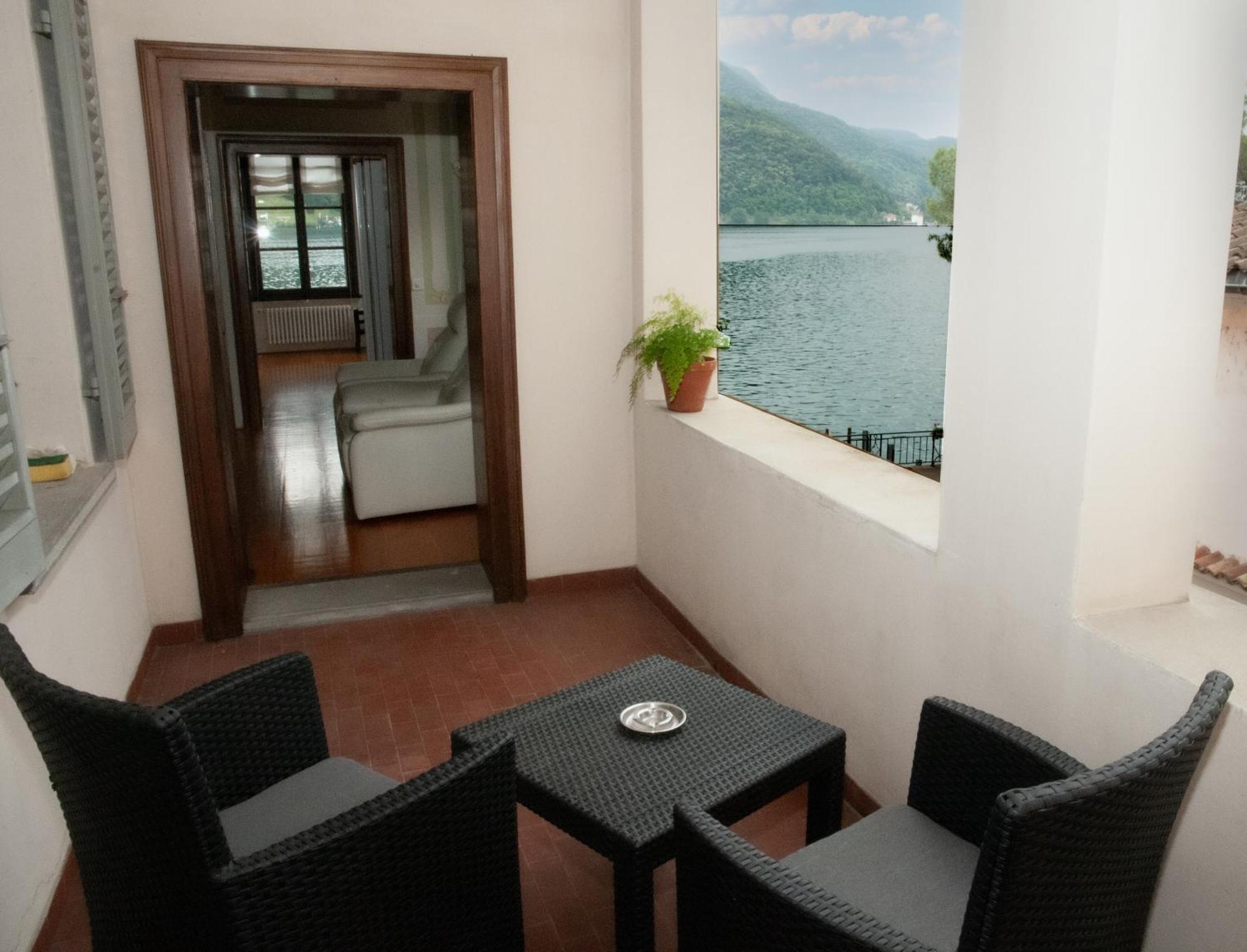 Albergo Ristorante Della Posta Morcote Kültér fotó
